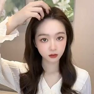 [New hot style] Korean style plush large large clip elegant and high-end furry autumn and winter hair clips on the back of the head Sen series hair clips and hair accessories发夹