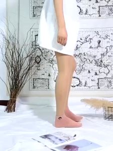 Kaos Kaki Wanita Motif Bear Polos Lucu Nyaman Ankle Import Murah