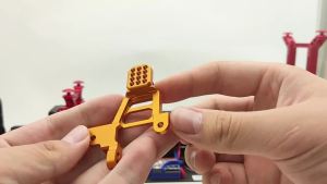 1/10 RC Crawler CNC Aluminum Alloy Front & Rear Shock Tower Mount for TRX‑4 Bronco K5 G500 Defender Upgrade Replacement Parts
