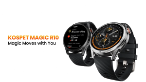 [ใช้คูปอง ลดเหลือ 3742 บ.] KOSPET Magic R10 smartwatch AMOLED สมาร์ทวอทช์ Bluetooth Calling กันน้ำ 5 ATM โหมดกีฬา 180 ชนิด -2Y