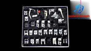 【IN STOCK】32PCS/SET Mini Sewing Machine Presser Foot Feet For Feet Braiding Blind Stitch Darning Accessories