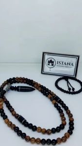kalung kombinasi kayu galih kelor dan gaharu bonus gelang