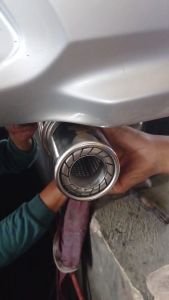 Savinta Knalpot Mobil GSTv1 Stainles Plat 08mm Polos