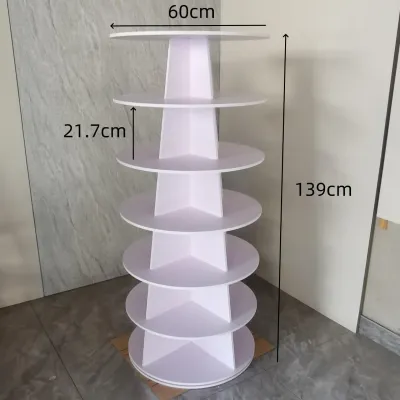 360 Degree Rotating Multi-layer Shoe Cabinet