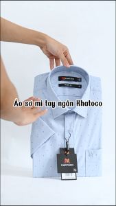 Áo sơ mi tay ngắn Khatoco