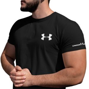 Kaos Gym Fitness Pria - Slimfit Elastis Anti Bakteri & UV