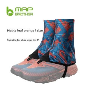 Mountainhiker | Upgraded Outdoor Man High Running Trail Gaiters Protective Woman Sandproof Shoe Covers for Triathlon Marathon Hiking Reflective