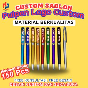 Pulpen Custom / Custom Pen / Pulpen Sablon / Pulpen Custom Logo / Pulpen Promosi / Pulpen Berkualitas / Pulpen Kustom / Pulpen Dengan Logo / Custom Printed Pen / Logo Pen / Pen Sablon / Pulpen Promosi Custom / Pulpen Cetak Logo / Pulpen Desain Kustom / Pu