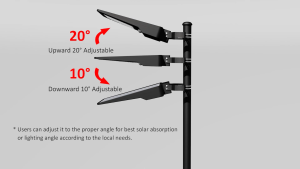 DUMA SOLAR STREET LIGHT WITH SENSOR 850 LUMENS 8W IP65 CORDLESS AUTOMATIC TURN ON & OFF SENSOR IP65 DRIVEWAY PATHWAY COURTYARD