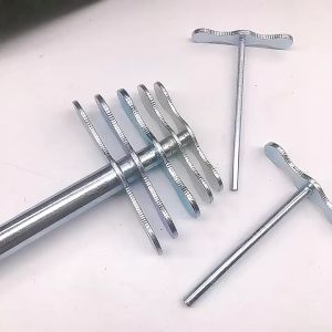 Cork Borer Pelubang Gabus Pembolong Pelubang Sumbat Karet 1 Set Isi 4 Jenis Stainless Steel