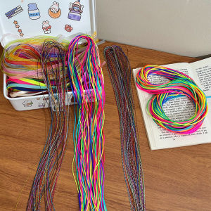 Colorful Hair Braiding Rope for Girls Childrens Hair Accessories Dirty Braid Headbands Seven Colors Hair Ties for Kids