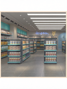 MOLORE | Mobile Multi-level Display Shelving