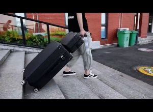 กระเป๋าเดินทางใหญ่ 20/24/28นิ้ว ล้อลื่น 360องศา กันน้ำ สีกับวัสดุ AB