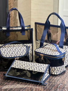 Túi Đựng Mỹ Phẩm Dung Tích Lớn Retro Letter Túi Đựng Mỹ Phẩm Di Động Túi Đựng Son Môi Túi Đựng Nước Hoa Túi Đựng Phấn Mắt Túi Đựng Đồ Dùng Cá Nhân