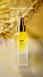 【New Launch】Glad2Glow White Truffle Radiance Glow Serum Spray 100ml Essence Glossy Deep Hydrating Face Mist