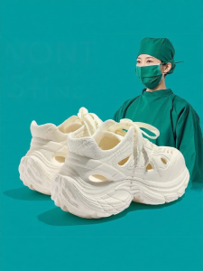BAIMUQINGCHEN | Medical Surgical Sandals Slippers Non-slip