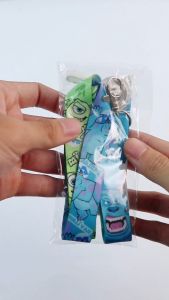 Lanyard Custom Nama Gantungan Id Card Printing Name Tag Cartoon - Sigmat13