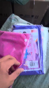 Jas Hujan Anak Eva Bahan Tebal / Raincoat Kids Korea SD SMP