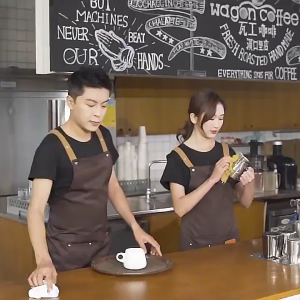 Waterproof Apron For Catering Work Clothes Waterproof And Anti-Fouling Supermarket Restaurant Milk Tea Shop Hotel Apron