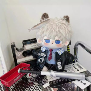 Áo Vest Xe Máy Bằng Cotton 20cm Áo Vest Cảnh Sát Dành Cho Búp Bê Trai Trẻ Thời Trang Hiện Đại Bộ Đồ Chơi Búp Bê