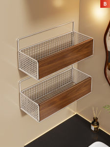 Wall-mounted Drill-free Bathroom Shelf