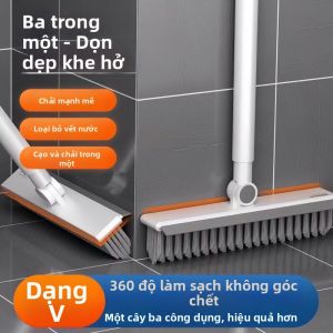 Cọ Khe Đa Năng Tay Cầm Dài Lông Cứng