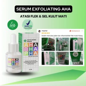 AMPUH !!! Serum Penghilang Milia Bawah Mata AHA BHA Serum Exfoliating Elzet Skincare BPOM
