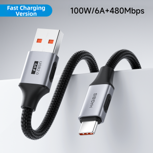 Hagibis | Fast Charging USB to Type C Data Cable CarPlay Compatible High-Speed Transmission