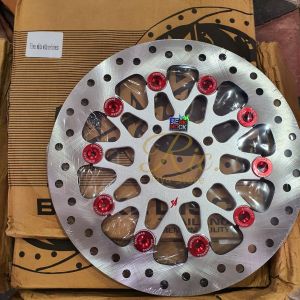 Piringan cakram depan KING DRAG floating disc 4 lubang 267mm untuk fiz r jupiter z Ninja rr MX KING Jupiter mx