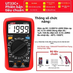 UNI-T | Ampe Kìm Số Đèn Led Bảo Vệ Quá Tải Tự Động
