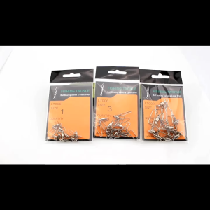 10PCS Saltwater Fishing Tackle - High-Strength Bearing Swivels & Jig Ring Snaps (26-500Lb)