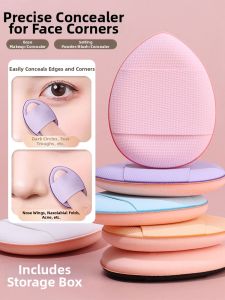 Dry & Wet Applicable No-Powder-Consuming Makeup Sponge Applicator