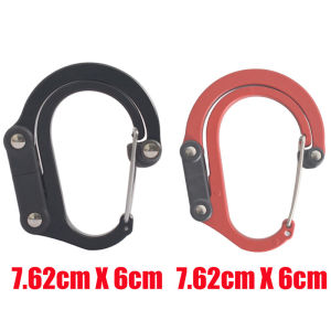 D-Shaped Climbing Buckle Multi-Functional Hook Camping Cycling Home Daily Car Fishing Climbing Buckle Outdoor Utility