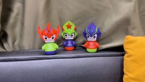 จัดส่งจากกรุงเทพ ตัวการ์ตูนแปลงร่างซุปเปอร์แมน CARROT ตุ๊กตาเปลี่ยนหน้า