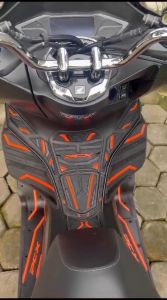 STEP FLOOR BORDES Karpet Motor PCX 160 Bahan Karet Premium Tebal Tidak Luntur Anti Slip
