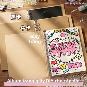 YUGUANG | Romantic DIY Couples Memory Album Festival Expression Book