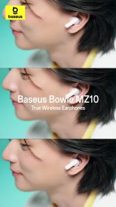 Baseus หูฟังบลูทูธไร้สาย รุ่น Bowie MZ10 True Wireless Earphones