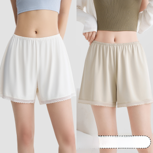 MiiOW | Quần an toàn Ice Silk mỏng mùa hè cho nữ Quần lót ngắn rộng rãi mặc nhà Quần áo mặc ở nhà thoáng khí thoải mái