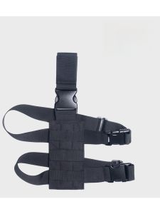 Outdoor Universal Tactical Leg Holster Motorcycle Leg Bag Molle Hanging Board Expansion Pack Running Leg Belt Quick Release Set