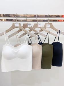 Gufei 33003 Bubble Beauty Back Camisole Fashion Tape Seamless Intimates Womens Chest Pad Bottoming Tube Top Tube Top