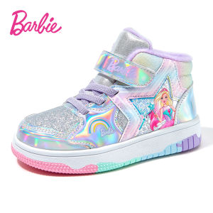 Barbie | Childrens Warm High-top Casual Shoes Girls Autumn Winter New