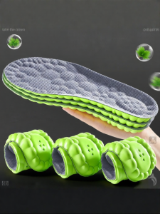 JVBV | Sweat Absorption Odor Prevention Breathable Anti-pain Shoe Inserts for Military Training