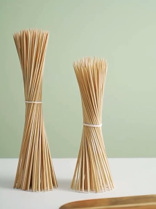 【500pcs】Disposable Barbecue Sticks Bamboo Sticks Outdoor Barbecue Flower Decoration Flower Sticks