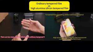 Tempered Glass for iPhone 17 Pro Max Screen Protector 16 15 13 12 11 Full Coverage 4pcs of HD Tempered Glass + Installation Tool