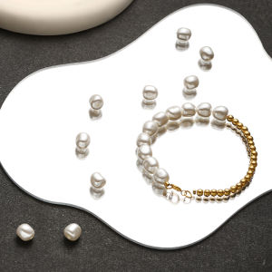 High Quality Irregular ABS Pearl Beads DIY Jewelry Accessories Handmade Jewelry Fitting Material