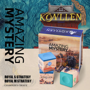 KONLLEN Billiards Pool Stick Chalk Nano Technology Pool Cue Chalk Billiards Chalk(Haptic Feedback and Magnetic Enhancements)with Leather Magnetic Chalk Holder