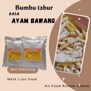 LION FOOD BUMBU TABUR KEMASAN 100 GRAM RASA AYAM BAWANG