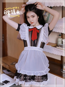 ชุดคอสเพลย์เซ็กซี่บาร์บี้โบว์แดง1709