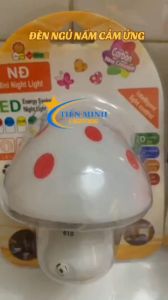 Đèn ngủ nấm cảm ứng NĐ-610 tuổi thọ cao ánh sáng dịu nhẹ