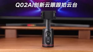 (Ship in 24hrs)Handheld Gimbal Stabilizer No App Required Detachable Phone Clip Smart Face Tracking Wireless Selfie Stick Phone Holder with Light